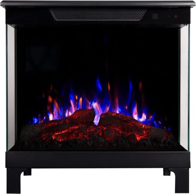 Einbau-3D-Elektrokamin Flamora, Art Flame, 197x230x120 mm, 1500W, 6 Flammenfarben, Thermostat, 5 Flammenintensitätsstufen
