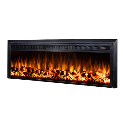 Eingebauter elektrischer Kamin Tanzania Lux, Art Flame, 439x1359x180 mm, 1500W, 10 Flammenfarben, Bluetooth, 5 Flammenintensitätsmodi 