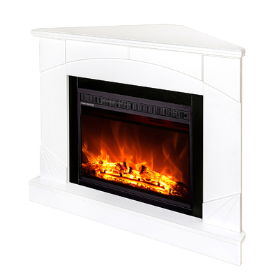 Elektrischer Eckkamin Madeira & Lorance, Art Flame, 850x1060x530 mm, 1500 W, 3 Flammenfarben, 2 Heizleistungen, 5 Stufen intensiver Flammen