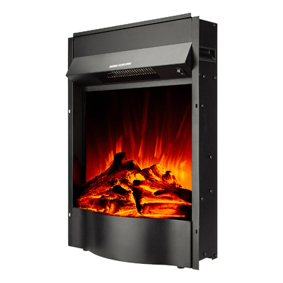 Eingebauter elektrischer Kamin Corsica, Art Flame, 624x448x165 mm, 1500W, 2 Heizleistungen, 5 Flammenintensitätsmodi, An/aus Schalter