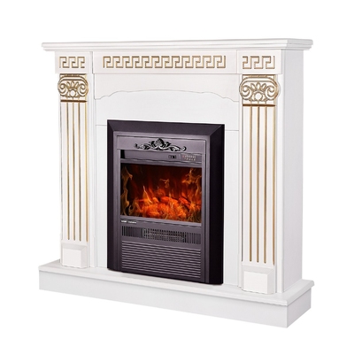 Elektrischer Kamin Calisto & Cristina, Art Flame, 1020x1100x300 mm, 2000W, 2 Heizleistungen, 5 Flammenintensitätsmodi, Timer