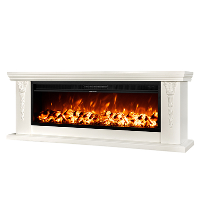 Elektrischer Kamin Pandora & Tanzania, Art Flame, 600x1700x270 mm, 1500W, 2 Heizleistungen, 5 Flammenintensitätsmodi, Timer