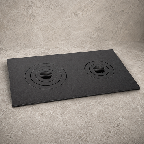Gusseisen-Kochplatten