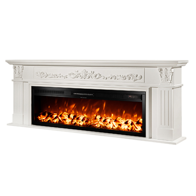 Elektrischer Kamin Bella & Tanzania, Art Flame, 700x1900x270 mm, 1500W, 2 Heizleistungen, 5 Flammenintensitätsmodi, Timer