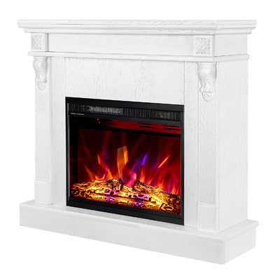 Elektrischer Kamin Solomon & Lorance Color, Art Flame, 900x1000x320 mm, 1500 W, 3 Flammenfarben, 2 Heizleistungen, 5 Stufen intensiver Flammen