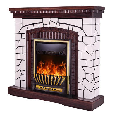 Elektrischer Kamin Natali & Meridian, Art Flame, 1058x1100x300 mm, 2000W, Thermostat, 5 Flammenintensitätsmodi, Timer