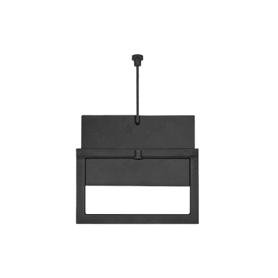Klappe für Schornstein Z 108, Art Flame, 210×350 mm, Gusseisen, hitzebeständig 700–950 ℃, Schiebemechanismus