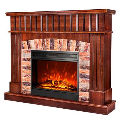 Elektrischer Kamin Giselle & Mirabella, Art Flame, 1200x1500mmx320 mm, 1950W, Knistereffekt des Brennholzes, 5 Flammenintensitätsmodi, Timer