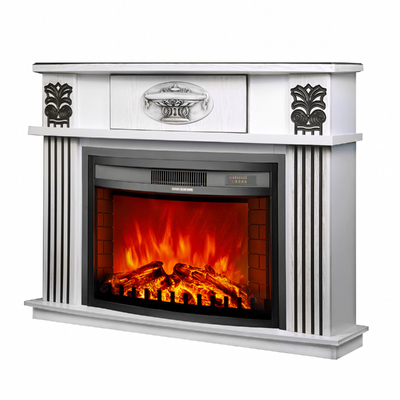 Elektrischer Kamin Roma mini & Zakynthos, Art Flame, 974x1200x318 mm, 1500W, 2 Heizleistungen, 5 Flammenintensitätsmodi, Timer