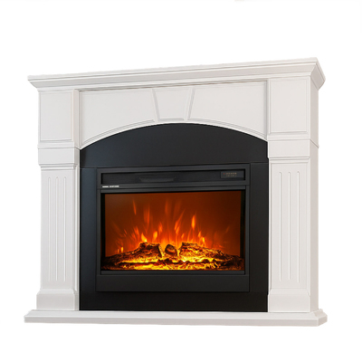 Elektrischer Kamin Casandra & Mirabella, Art Flame, 1150x1350x330 mm, 1950W, Knistereffekt des Brennholzes, 5 Flammenintensitätsmodi, Timer